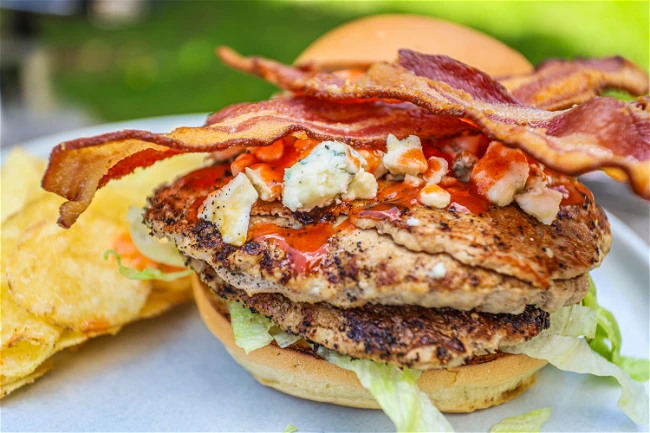 Chicken & Bacon Burger